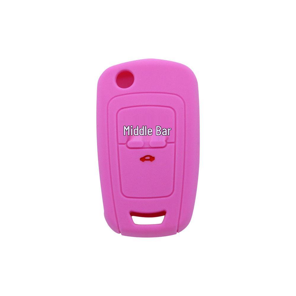 Chevrolet Cruze 3-Button Silicone Key Cover (No Logo) - Soft Rubber for Aveo