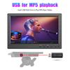 KTYDKP 10.1 Inch Car HDMI Monitor with VGA for TV Computer LCD Color Screen for PC Home Security System Backup Camera Display