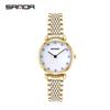 Sanda Universal Luxury Quartz Waterproof Watch for Business and Commuting - High-End Couple's Wristwatch