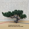 Simulation Welcoming Pine Bonsai Desktop Decor Simulation Plant Small Potted Living Room Green Plant Decoration Ornaments