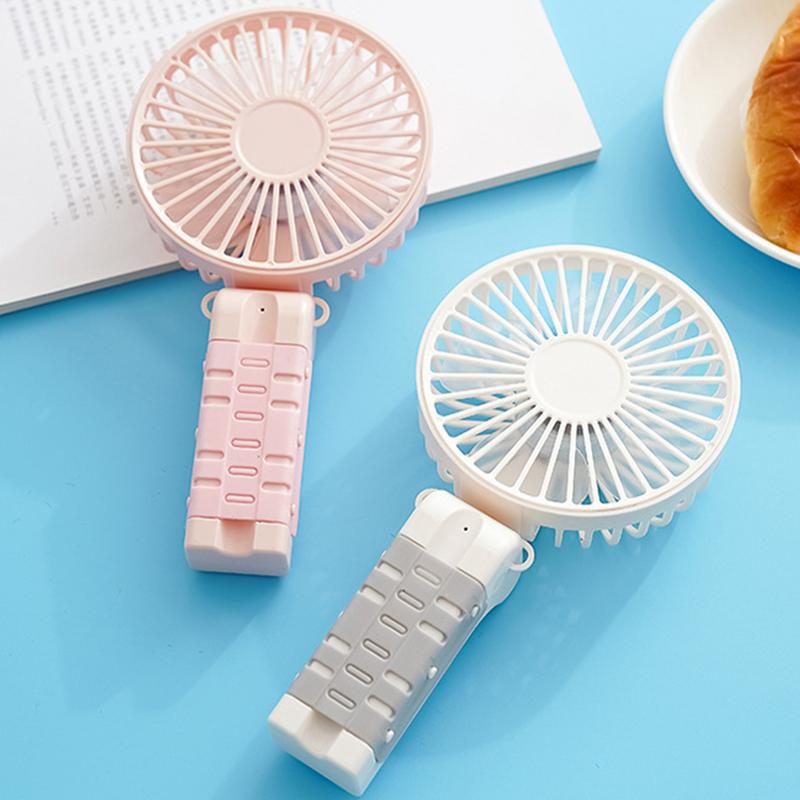 Portable Clip On Fan Adjustable Foldable Personal Fan Portable 3 Speeds Handheld Cooler Small Cooling Accessories For Umbrella