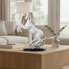 Art Horse Ornament Modern Animal Sculpture Desktop Ornament Horse Statue  Entrance