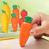 Creative Fruit Eraser Cute Mango Strawberry Carrot Jumbo Eraser Clean Less Crumbs Fruit Eraser