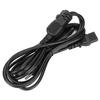 Computer Power Cord 5‑15P Male To Dual IEC320 C13 Female Y Shape PC Power Supply Cable