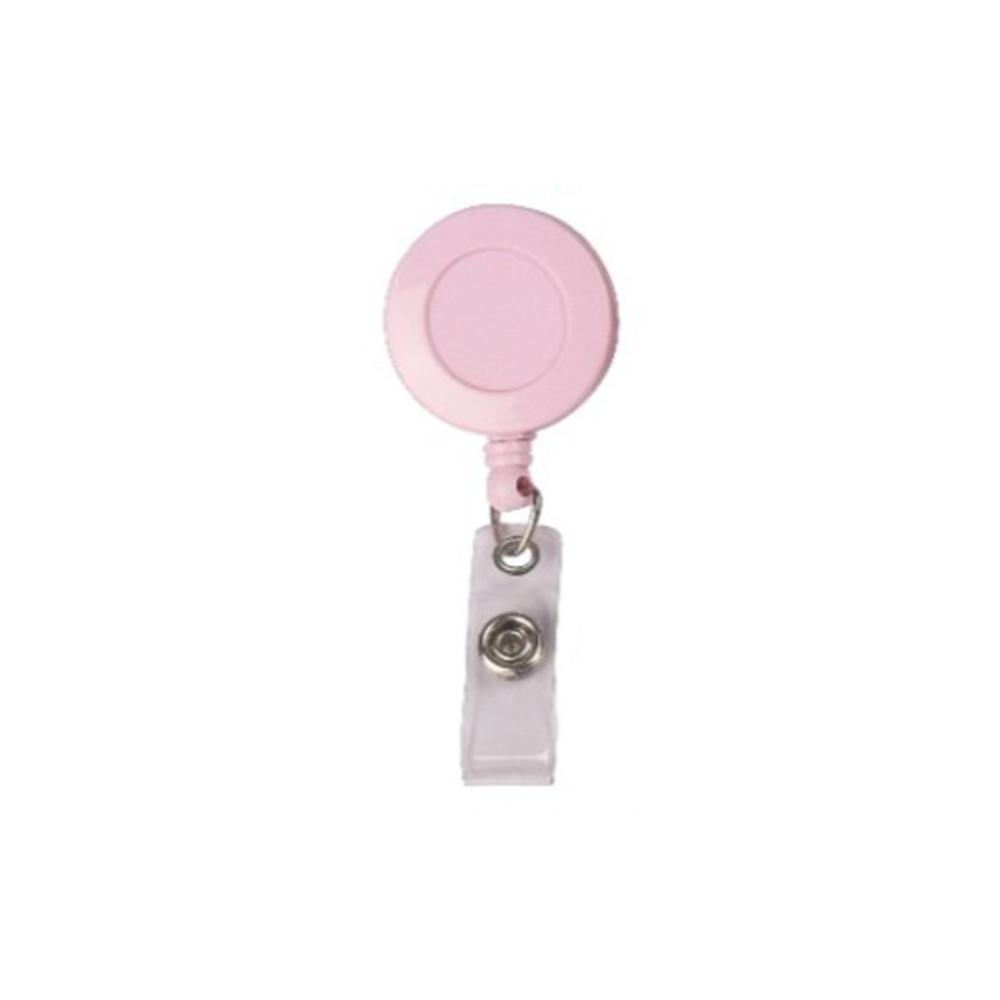 Office Supplies Exhibition Badge Holder ID Name Card Pull Buckle Retractable Badge Reel Badge Clip
