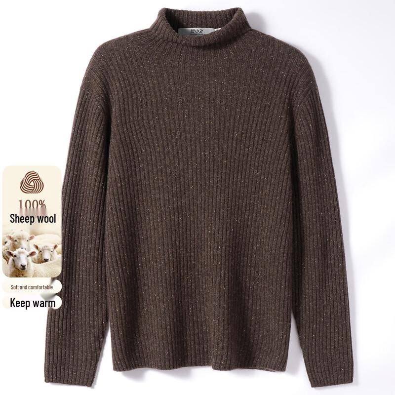 SNOWFLYING Женский свитер с высоким воротником из 100% шерсти мериноса One Size