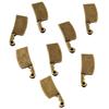 16 Stylish Alloy DIY Tool Charm Pendant: Saw & Knife Design