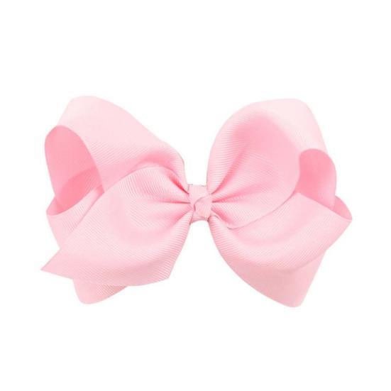 

Милая маленькая принцесса для маленьких девочек, большой бант из репсовой ленты, заколка для волос, подарок розовый