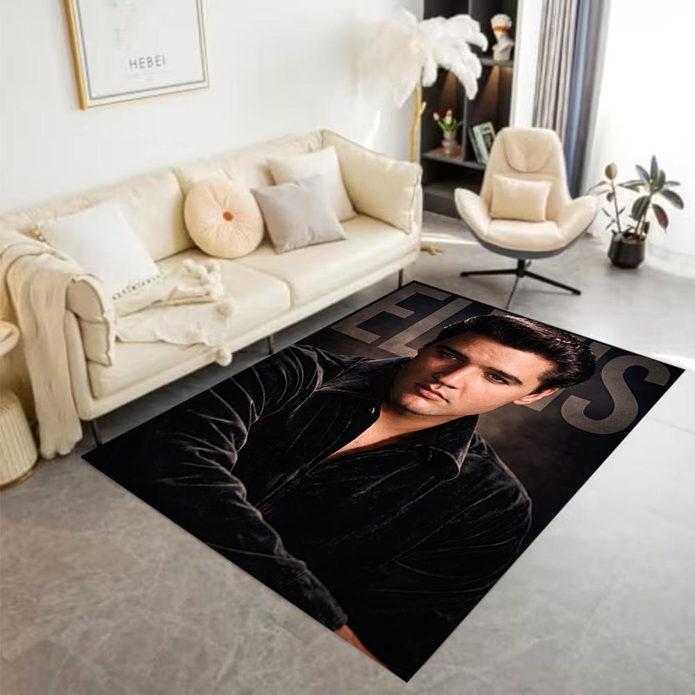 Elvis Presley Performance Carpet Suitable for Bedrooms Entryway Foyer Living Rooms Antislip Carpet Office Home Decor Wedding Party Gift