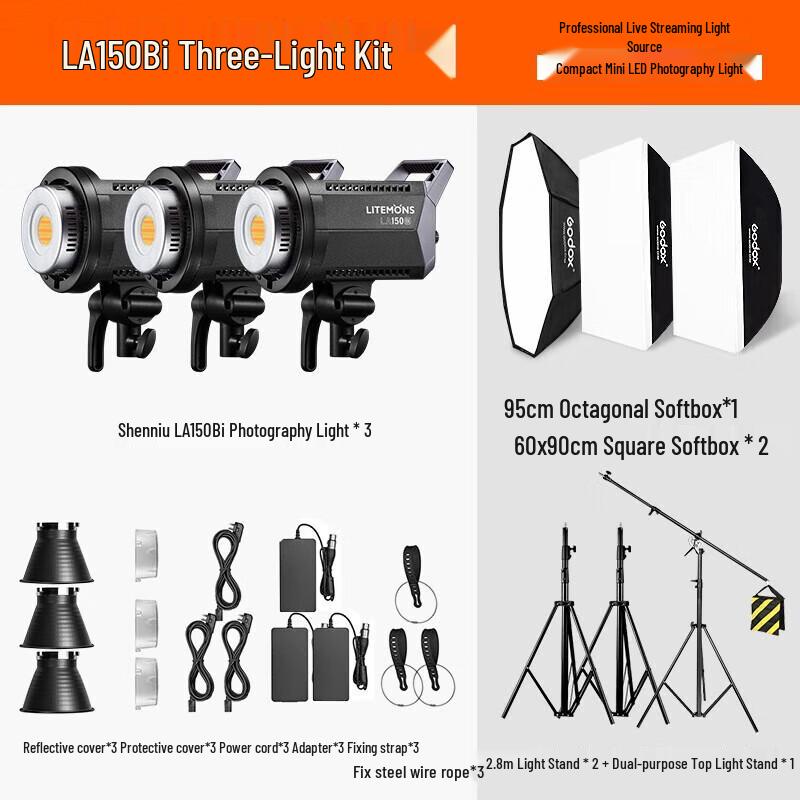 Godox LA150Bi Bi-color LED Video Light