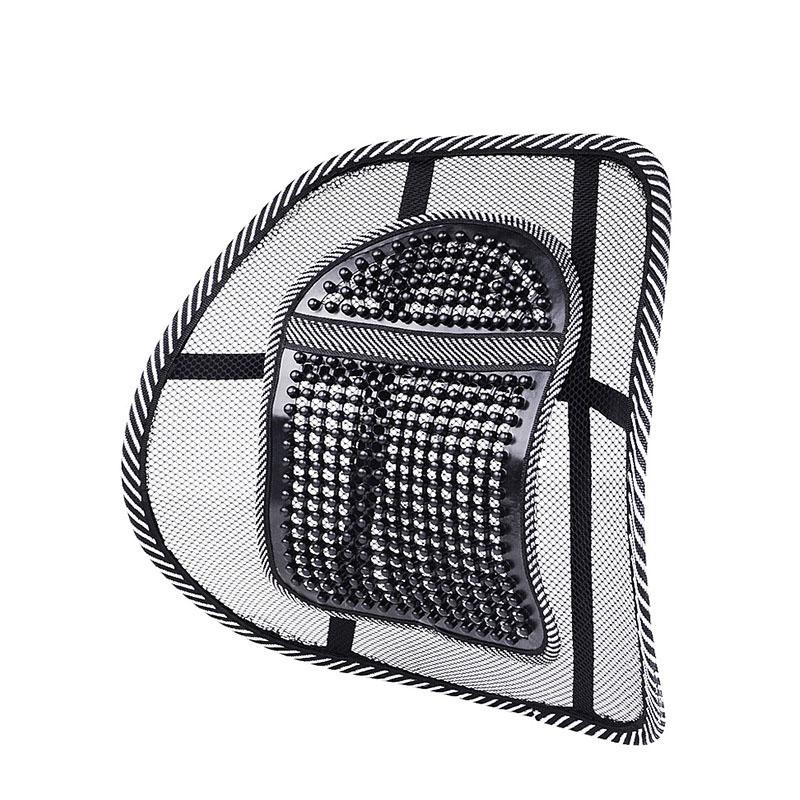 1ks Univerzální zádová opěrka do auta Autosedačka Opěrka opěradla Masážní síťovaný polštář Letní sedadlo Prodyšné doplňky do interiéru