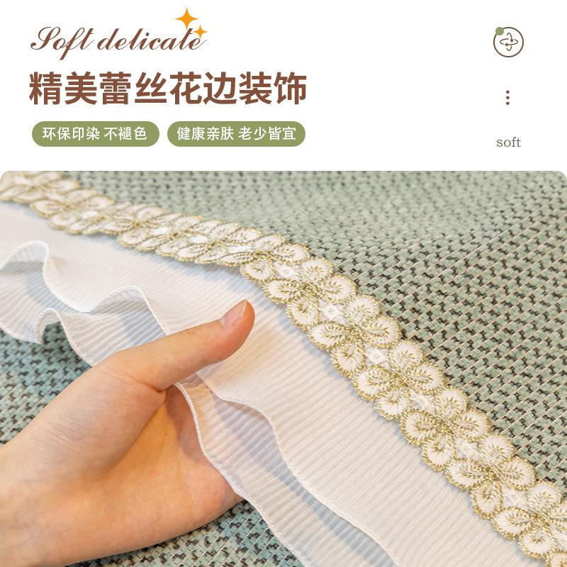 Light Luxury High-End Chenille Sofa Cushion, All-Season Non-Slip Seat Cushion, Sofa Cover, Cloth Cover, Backrest Towel