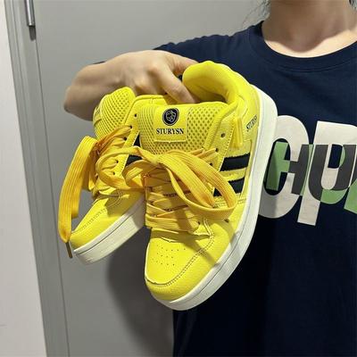 Nuevo nicho de ocio para estudiantes zapatos de lona de pareja para hombres y mujeres versión coreana de moda ins street shooting combinación de colores retro zapatos de lona mujeres