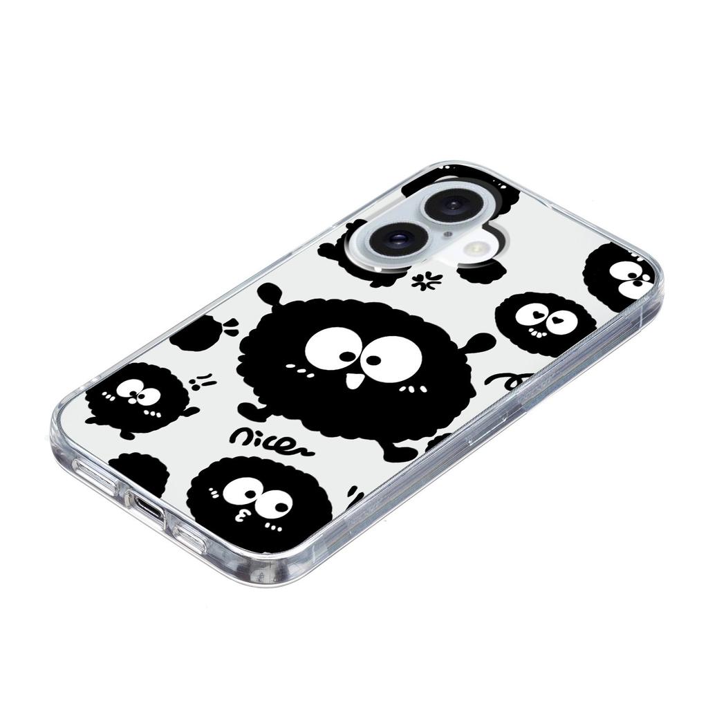 For iPhone 17 Case Soft TPU Pattern Printing Phone Cover