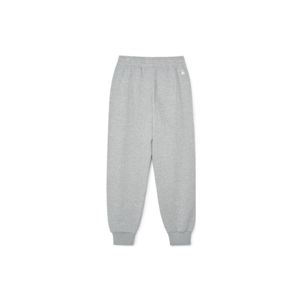 MLB Knitted Sweatpants Unisex Gray Moderate Sweatpants 3APTD0131-50MGS
