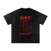 Surf Club Snow Washed Oversized Cotton T-Shirt and Kids Shirt