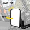 Factory-Style Non-Destructive Side View Mirror Compatible With 2016-2024 Polaris General 1000 EPS XP 4 1000 Rear Sideview Mirrors To Pro-Fit Cage