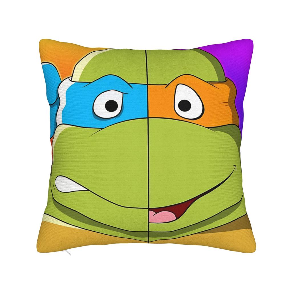  T-Teenage M-Mutant Ninja Turtles Pillow Case  Print Pillow Cover Vintage Pillowcases For Living Room Sofa