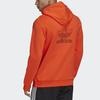 Adidas Originals Trefoil B+F TRFL Hoodie, Men Casual Sport Pullover Orange Tops GE0794