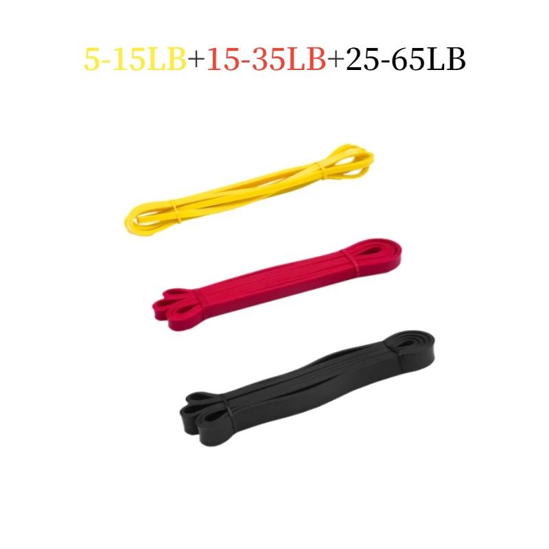 Strapazierfähiges Latex-Widerstandsband Übung Elastisches Band für Fitness Kraft Klimmzug-Unterstützungsband Training Pilates Fitnessgeräte Praktische Anwendung