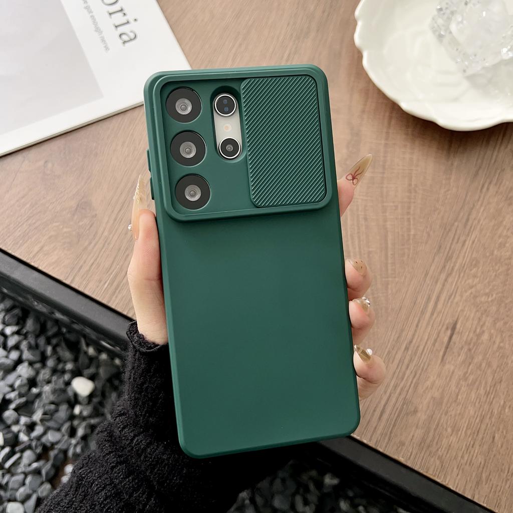 Schiebekamera-Schutzhülle für Samsung S26 Edge S25 S24 S23 S22 S21 FE Plus Ultra A56 A36 A16 A06 A55 A35 A15 A34 A24 Abdeckung