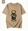 Simple Cartoon Firefighter Printed Tshirt Pays Tribute To The Daily Commuting Short Sleeved Reverse Traveler