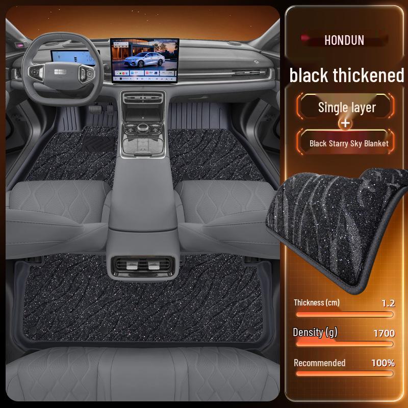 Floor Mats for Geely Galaxy A7 (2025) - TPE Car Interior Modification Accessory
