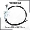 Throttle Control Cable 055802000 055-8020-00 Accessories Assembly Replaces Easy to Install