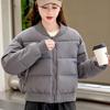 Winter Short Coats Female Prakas Plus Size Fashion Thick Warm Oversize Bomber Jackets
