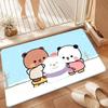 Dudu Bubu Cartoon Hallway Carpet Washable Non-Slip Living Room Sofa Chairs Area Mat Kitchen Doormat Area Rug