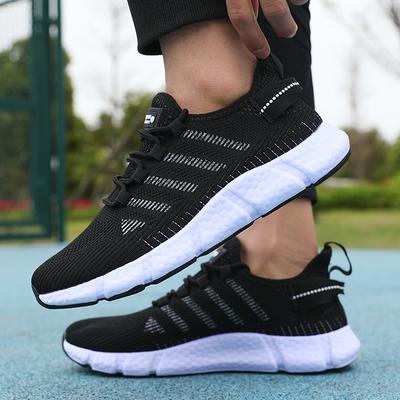 Chaussures pour hommes en maille respirante, chaussures de marche légères, polyvalentes et à la mode, chaussures de tennis pour hommes, chaussures de sport d'extérieur pour la course et le fitness