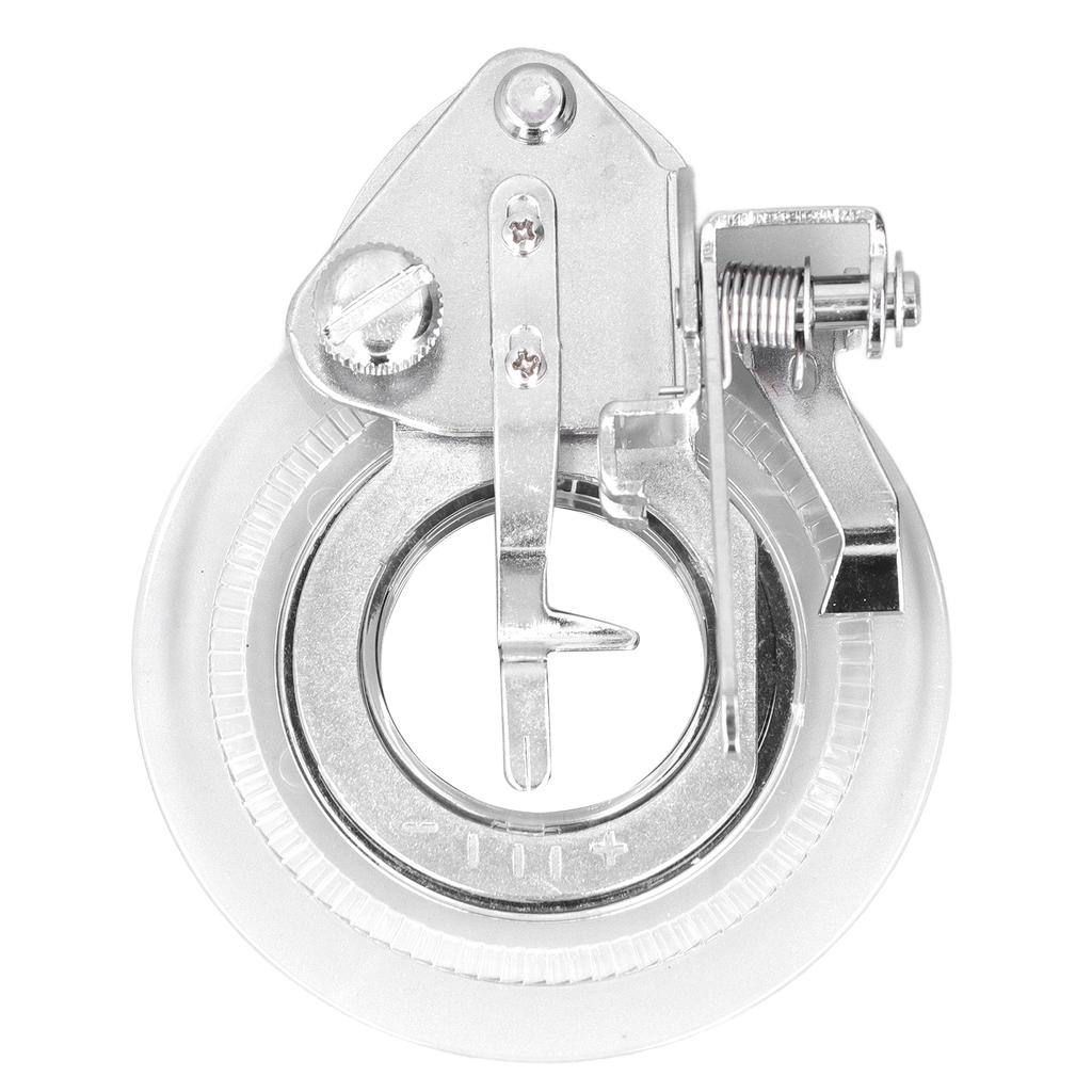 Presser Foot Multifunctional Metal Light Texture Disc Embroidery Pressing Foot for Most Household Sewing Machines