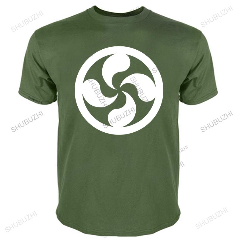 Man t shirts new Lauburu TShirt Mens Tagless Basque Symbol Tee Spain France Free Sticker FREE SH fashion brand teeshirt homme
