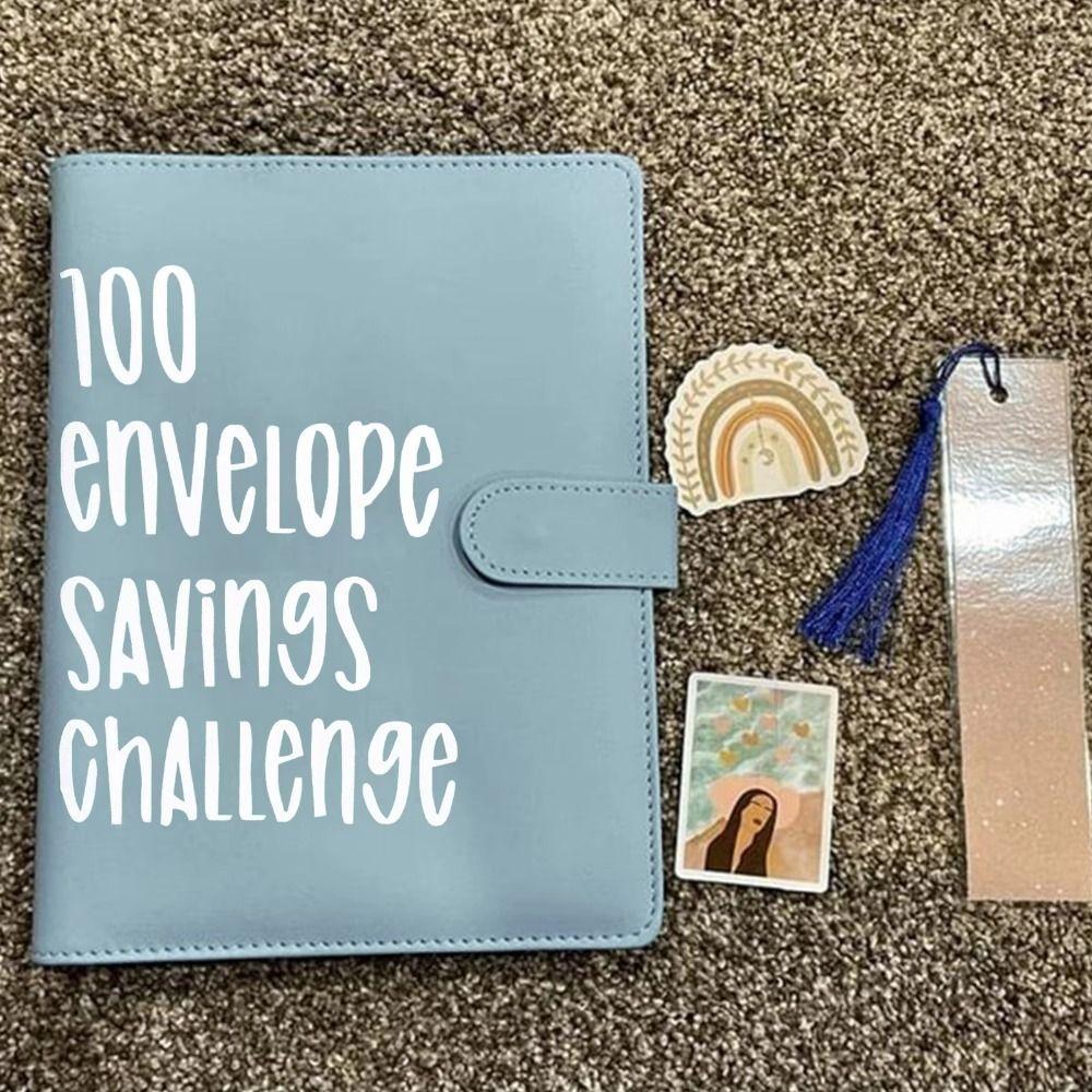 Cash Budget 100 Day Challenge Budget Binder Money Saving Binder  Office Stationery Supplies