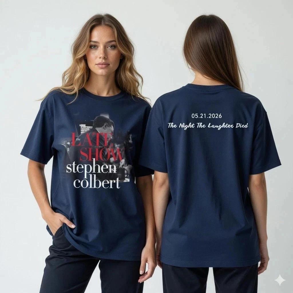 Late Night Talk Show Final Episode 2026 Thank You Fans Graphic T-T-Shirt 4XL