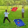Family Gathering Cornhole Set Red Blue Cornhole Game Board Portable Bean Bags Game  Yard Beach
