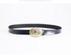 Men's Retro Full-Grain Leather Wide Belt with Ethnic Letter H Design