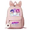 Дитячий Дівчачий Kpop Зої Міра Румі Рюкзак з принтом Студентський Милий Рюкзак Зайчик Шкільний