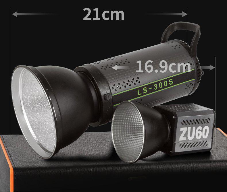 60W Handheld Portable Spotlight for Outdoor Wedding, Film, and Night Portraits