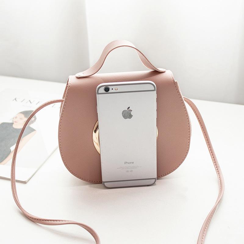 Women's circle decoration, bag cover portable change bag, spring and summer new crossbody shoulder mobile phone bag.