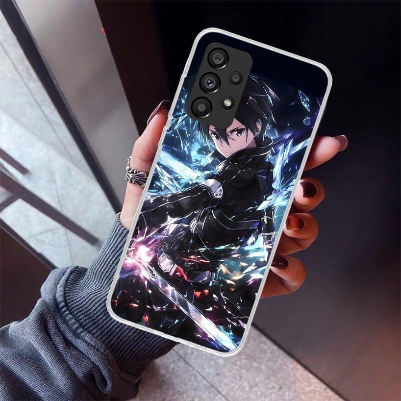 

Sword Art Online Kirito Phone Case For Samsung Galaxy A17 A57 A37 A16 A26 A36 A56 A15 A25 A35 A55 A14 A13 A54 A53 A34 A24 A33 A2 Samsung A57