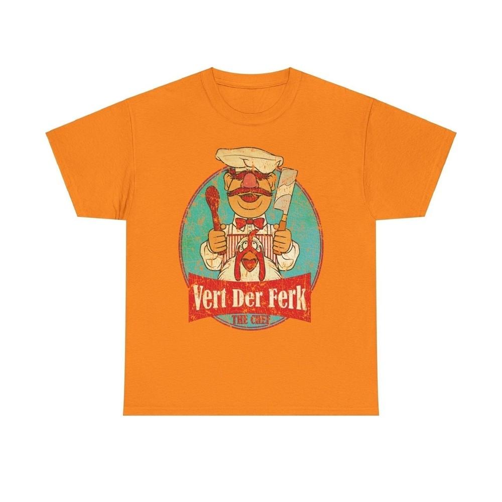 

Vert Der Ferk Swedish Chef Funny T-shirt 3XL