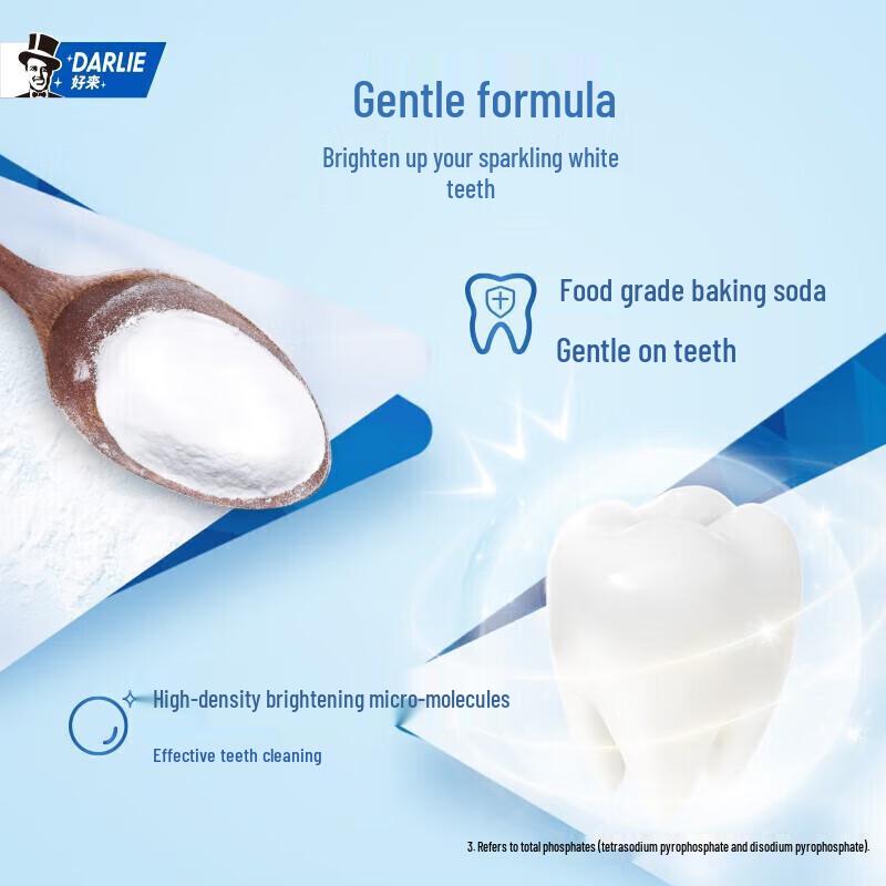 Darlie Ultra White Baking Soda Toothpaste 3-Pack