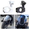 Mounting Bracket Kit LED Motorcycle Light Horizontal Bar Tube Clamp Roof Roll Cage Holder Headlight Bracket