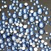 Flatback Crystal Glass Rhinestones Mix Size 14400pcs Non-Hot Fix Bulk Rhinestones for Nail Art Cup Garment Decoration
