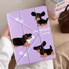 Funny Dog Happy Holder Cover Tablet Case For iPad Air 4 5 M3 M2 1 2 M4 11inch Mini 6 7 Pro 2025 Pro 11th 10th 9th 8th 7th