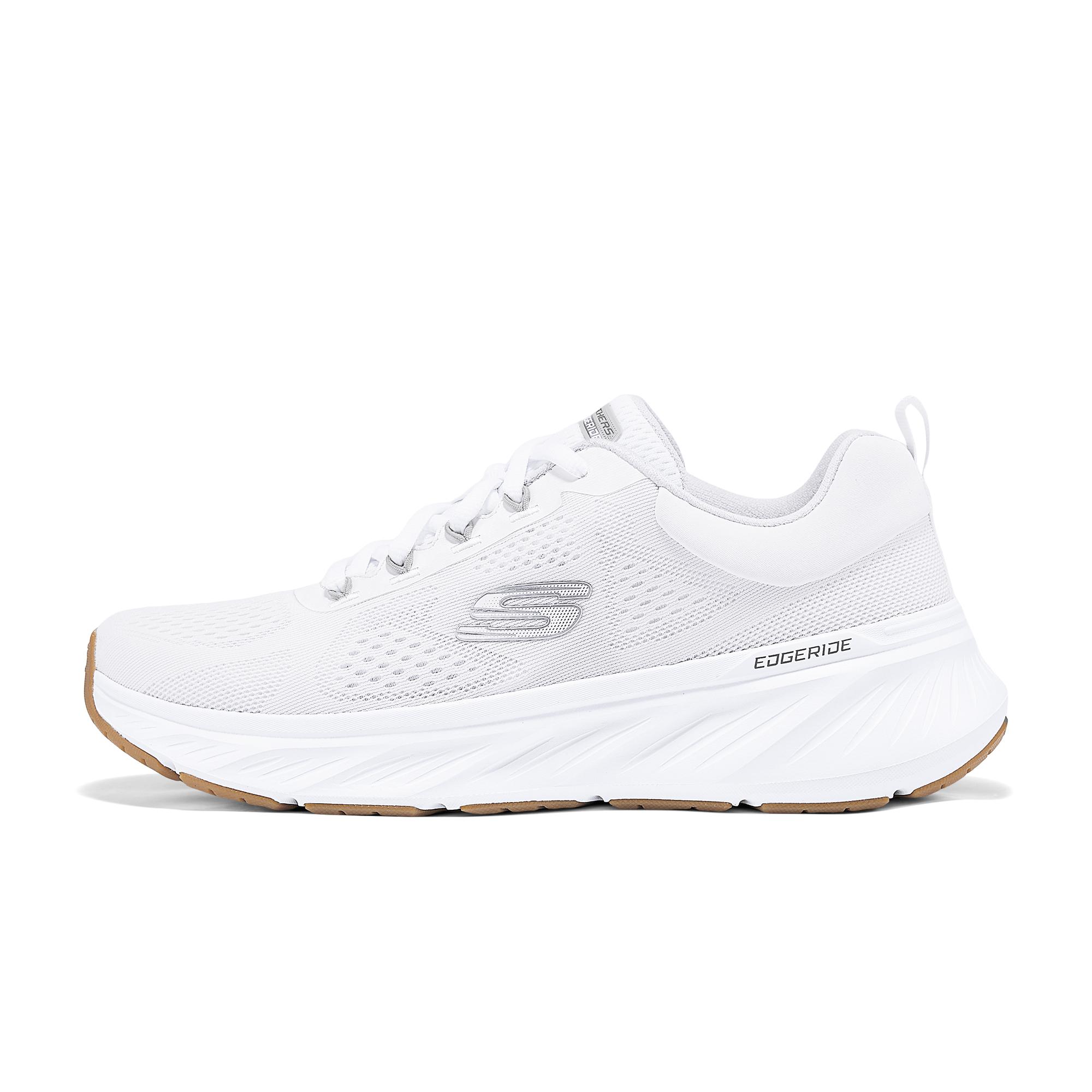 Skechers Edgeride Тканевые Модные Удобные Дышащие Низкие Повседневные Кроссовки Мужские Белые 232840-WHT 41