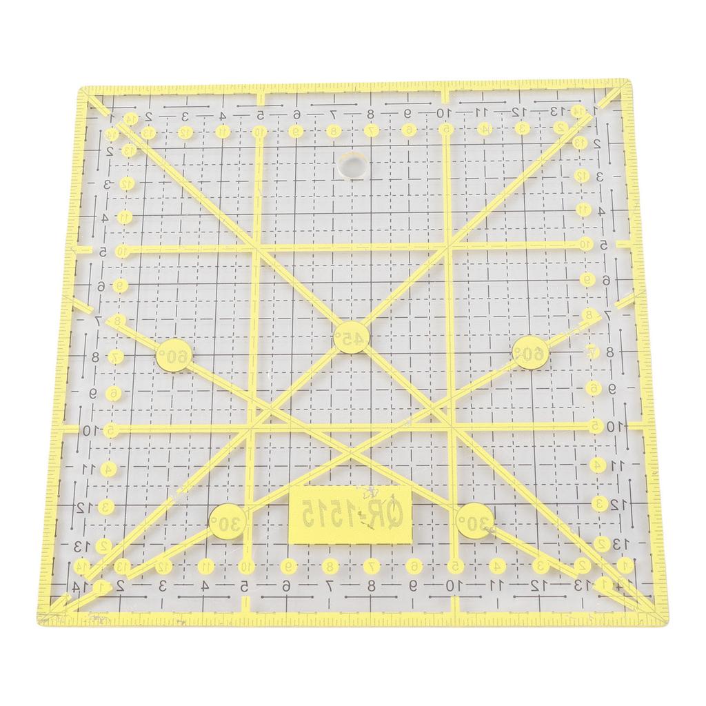 Sewing Ruler, Acrylic Sewing Rulers Quilting Patterns with Plastic Material for Home and Professional Settings