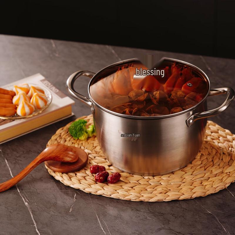 

Lianchuang Shanyao Stainless Steel Multi-function Soup Pot