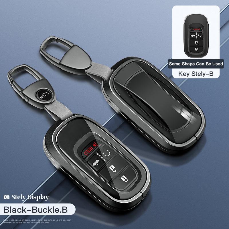 Universal Honda Civic Key Cover for Accord, XRV, Guandao, Haoying, and Xingge - Stylish Car Key Bag with Buckle